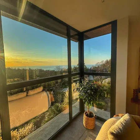 With Pool And Sea View